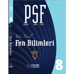 Palme Yayıncılık PSF 8. Sınıf Fen Bilimleri Soru Föyleri Kurumsal