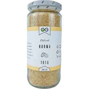 OG natural Hurma Tozu 200 gr +7 Ay