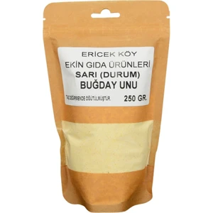 Ekin Gıda Köy Ürünleri Ekin Gıda Sarı (Durum) Buğday Unu 250 gr