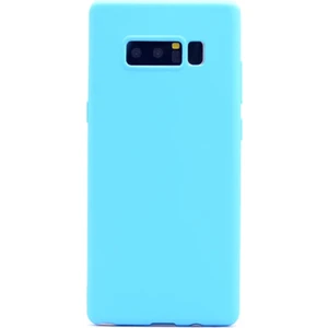   Apsuwa Samsung Galaxy Note 8 Kılıf Premier Silikon Kılıf Mavi