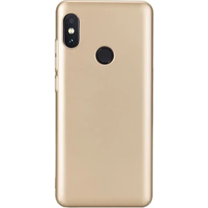 Apsuwa Xiaomi Redmi Note 6 Pro Kılıf Premier Lüx Yumuşak Silikon Gold