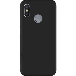   Apsuwa Xiaomi Redmi Note 6 Pro Kılıf Premier Lüx Yumuşak Silikon Siyah