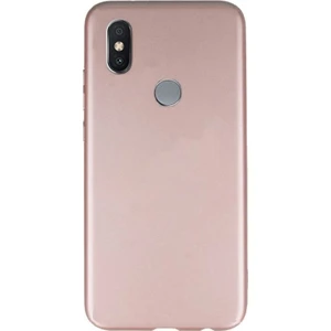 Apsuwa Xiaomi Redmi Note 6 Pro Kılıf Premier Lüx Yumuşak Silikon Bronz