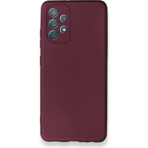   Apsuwa Samsung Galaxy A52 Kılıf Ultra Elastik Silikon Rubber Premier Mürdüm