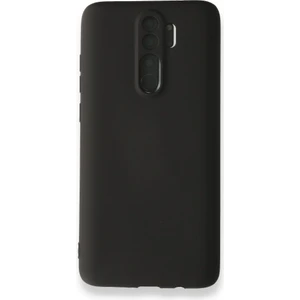 Apsuwa Xiaomi Redmi Note 8 Pro Kılıf Ultra Elastik Silikon Rubber Premier Siyah