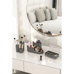 Dovi Home Makyaj Düzenleyici ve Kozmetik Saklama Kutusu Organizer 3'lü Set