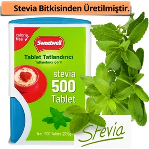 Stevia Tablet Tatlandırıcı 500 Tablet
