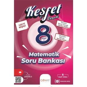 Günay Yayınları Gün&Ay Yayınları 8. Sınıf Keşfet Matematik Soru Bankası
