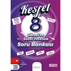 Günay Yayınları Gün&Ay Yayınları 8. Sınıf Keşfet Görsel ve Sözel Yetenek Soru Bankası