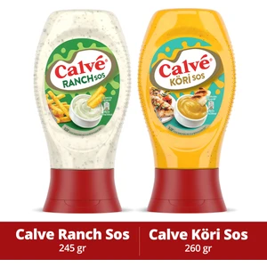 Sos Ranch 245 g + Calve Sos Köri 260 g