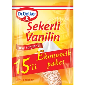 Dr.Oetker Şekerli Vanilin 15'li 75 gr