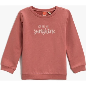 Baskılı Sweatshirt Pamuklu