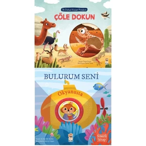 Hikaye Seti Bulurum Seni Okyanusta-Çöle Dokun - Melek Dinçer (Ciltli)
