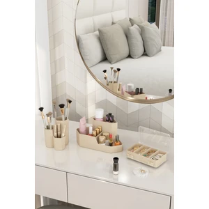 Dovi Home Makyaj Düzenleyici ve Kozmetik Saklama Kutusu Organizer 3'lü Set