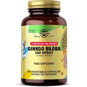 Ginkgo Biloba Leaf Extract 60 Kapsül