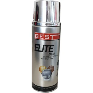 Best Elite Krom Efekt Sprey Boya Parlak Krom Sprey Boya 400 ml Hobi Boyası