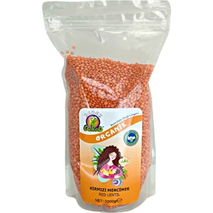 Organik Kırmızı Mercimek 1 kg