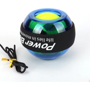 Bilek Topu Gyroskope Powerball Bilek Egzersiz Güç Kuvvet Topu Gyro Atletik Bilimbal El Spinner LED Hız | Elektrikli Bilekler (Mavi) (Yurt Dışından)
