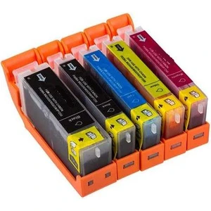 Photo Print Canon Pixma TS-9550 580XL/ Clı 581XL 5 Renk Muadil Kartuş Seti
