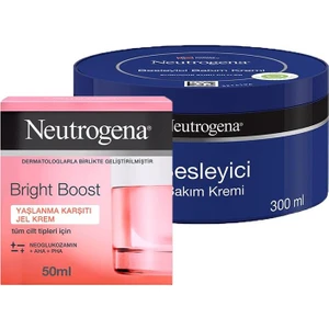 Bright Boost Jel Krem 50 ml ve Besleyici Bakım Kremi 300 ml
