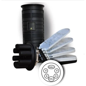 Tip.1 2 Kasetli Fiber Optik Ek Kutusu