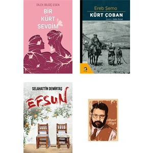 Efsun Selahattin Demirtaş Bir Kürt Sevdim Kürt Çoban Roman Seti