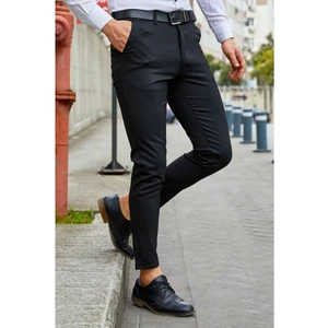 Italyan Kesim Slim Fit Erkek Keten PANTOLON-5419