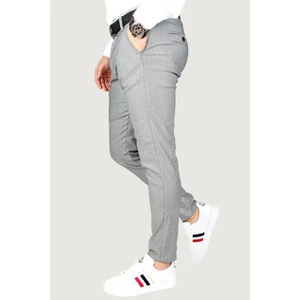 Italyan Kesim Slim Fit Erkek Keten PANTOLON-5419