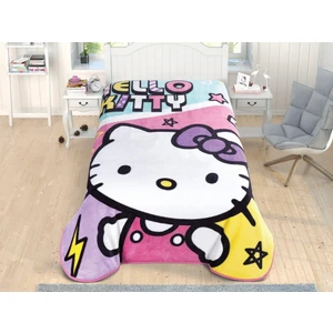 Hello Kitty Colorful Lisanslı Yeni Sezon Tek Kişilik Battaniye