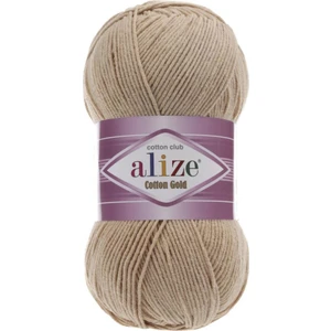 Cotton Gold Bej El Örgü Ipliği