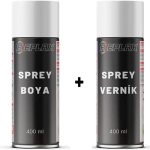 Beyaz Çamaşır Makinası Sprey Rötuş Boyası +Sprey Vernik