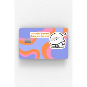Qubby Üzülme Param Kart Sticker Kaplama