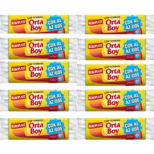 Orta Boy Çöp Torbası 55 x 60 cm 10 x 40'lı