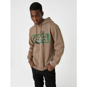 Marvel Kapşonlu Sweatshirt Şardonlu Lisanslı Baskılı