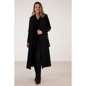 Siyah Astarlı Kaşe Kaban 0108069.01