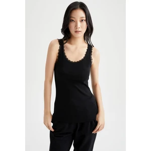 Fall in Love Regular Fit Dantelli Askılı Atlet M6859AZ22SP