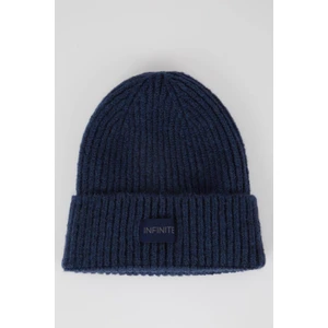 Erkek İşlemeli Triko Bere U9177AZ22WN