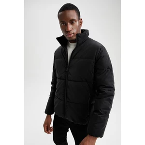 Slim Fit Dik Yaka Puffer Şişme Mont U4213AZ22AU