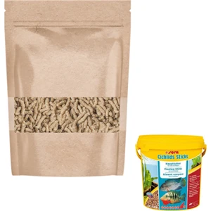 Cichlids Sticks - 50gr.  Balık Yemi (Açık)