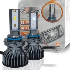 LED Xenon LED Far Ampulü 6000KELVIN 11600 Lümen 12V H9006