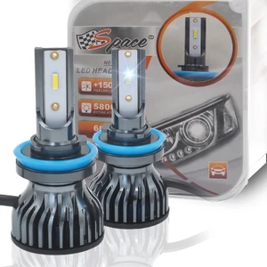 LED Xenon LED Far Ampulü 6000KELVIN 11600 Lümen 12V H11