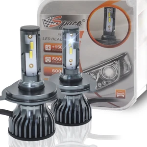 LED Xenon LED Far Ampulü 6000KELVIN 11600 Lümen 12V H4