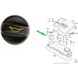 Ford Focus Motor Yağ Kapağı 1.6 Tdci 2005--2011