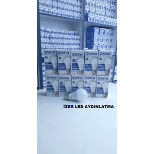 15W LED Ampul Beyaz 10ADET