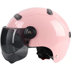 Retro Yarım Kask Dört Mevsim Güvenlik Kaskı (Yurt Dışından)