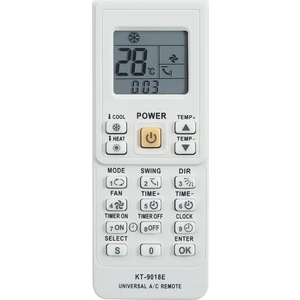 Toshiba Panasonic Sanyo Nec Fujitsu Lg Aux KT-9018E Için Klima Evrensel Uzaktan Kumanda