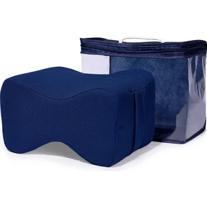Visco Ortopedik Diz Arası Yastık 25X20/15 Cm, Lacivert