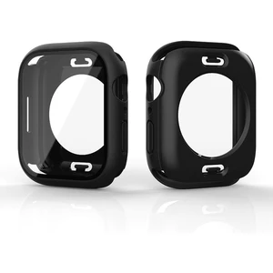 Apple Watch 6 Se 5 4 3 44 mm Uyumlu Ekran Koruyucu 360° Kasa Koruma Tüm Gövde Kapak Darbe Emici