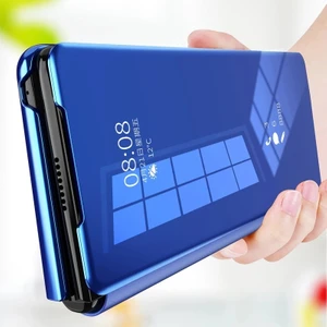 Samsung Galaxy Z Fold 3 Kaplama Aynası Sert Pc Pu Tam Darbeye Dayanıklı Koruma Cep Telefonu Kılıfı Kapağı (Yurt Dışından)