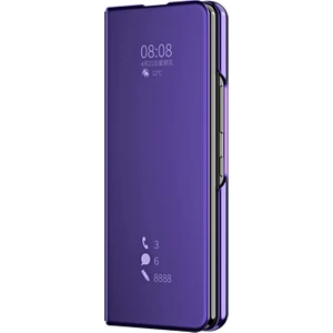 Samsung Galaxy Z Fold 2 Kaplama Aynası Sert Pc Pu Tam Darbeye Dayanıklı Koruma Cep Telefonu Kılıfı Kapağı (Yurt Dışından)